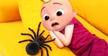 Baby’s Spooky Spider Surprise