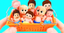 Baby buddies in the basket