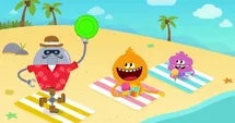 Beach day with friends