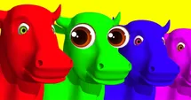 Colorful Cows Parade