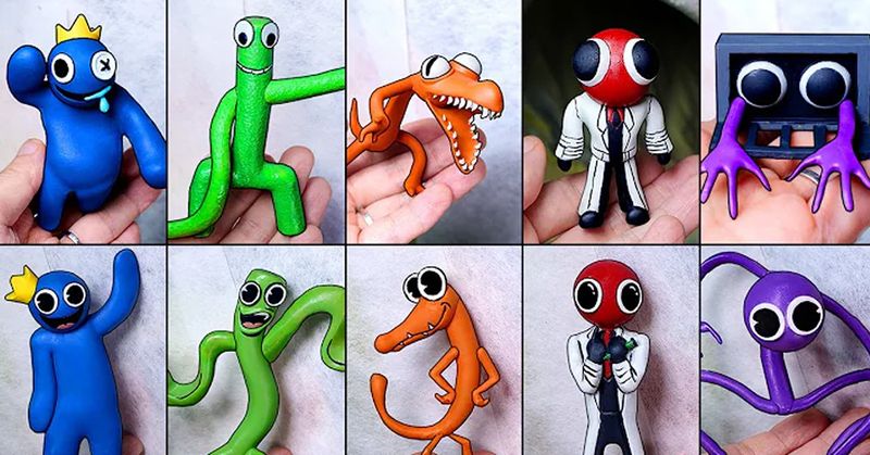 Meet the Colorful Clay Creatures!