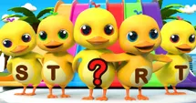 Find the missing letter in the duck parade!