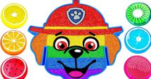 1Fruit-Tastic Paw Painting Fun