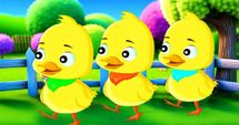 The little ducks march in style