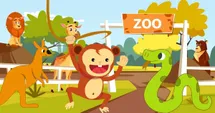 Zoo adventures are the best with wild friends