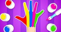 Paint: hands with colorful brush