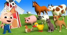 Farm Friends Color Party!