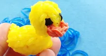 Rainbow Rubber Band Duck: Your New Favorite?