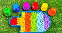 Rainbow Popsicle Beads Fun