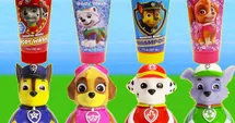Paw Patrol's Bath Time Fun!