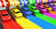 Rainbow Cars Dash