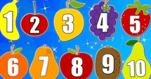 Fruits make counting exciting