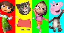 paint:Tom cat and peppa pig